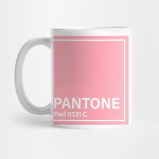 pantone Red 0331 C Mug